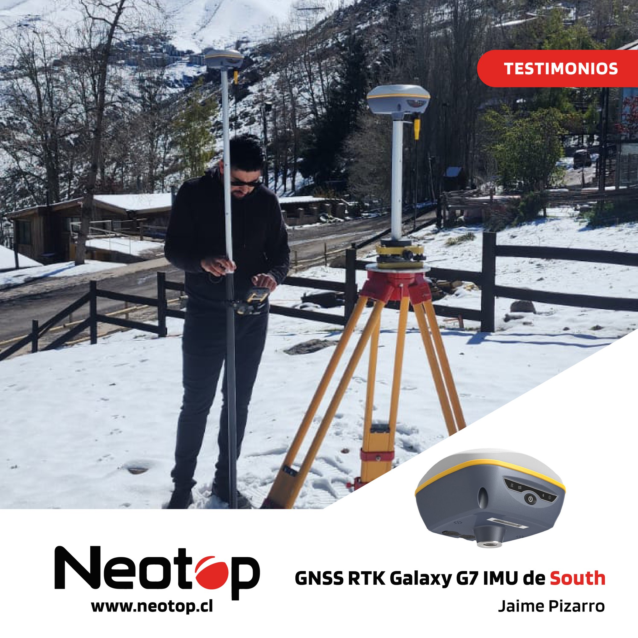 Jaime Pizarro: Trabajando con el GNSS Galaxy South G7 IMU en las Condiciones Más Extremas