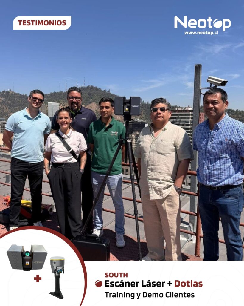 NEOTOP y South Latinoamérica cierran con éxito una nueva jornada de capacitación tecnológica en Chile